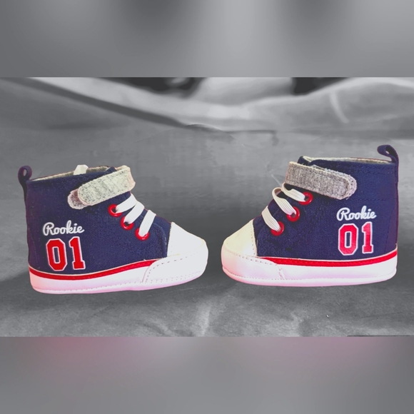 Other - Child of Mine by Carter's Newborn high top rookie sneakers infant baseball shoes